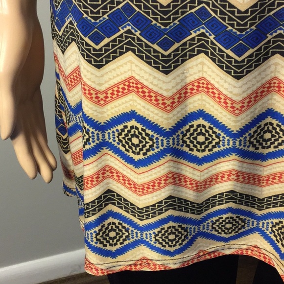 ACE FASHION COLORFUL BELL-SLEEVE TUNIC / DRESS - Picture 3 of 12